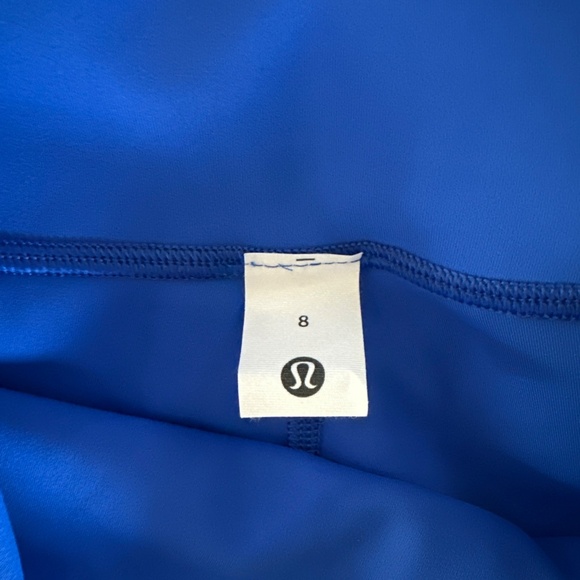 Lululemon Wunder Train High Rise Tight 25" In Cerulean Blue Size 8 - Picture 5 of 5